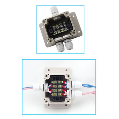 Recinzione elettrica che accende la scatola di giunzione del cavo 63*58*45mm con il supporto della parete dei connettori impermeabile