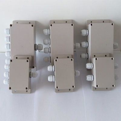 Scatola di giunzione impermeabile di distribuzione via cavo IP65 100*68*50mm con il montaggio della parete di modi dei blocchetti terminali 3