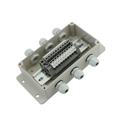 Supporto impermeabile della parete della scatola di giunzione di distribuzione via cavo del monitor della macchina fotografica del CCTV 158*90*60mm con i connettori