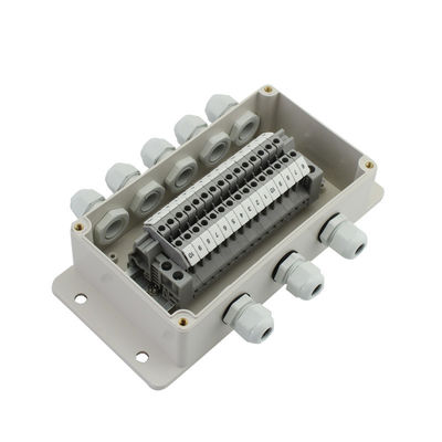 Supporto impermeabile della parete della scatola di giunzione di distribuzione via cavo del monitor della macchina fotografica del CCTV 158*90*60mm con i connettori