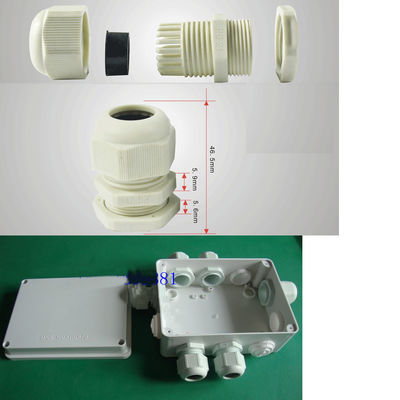 Scatola di giunzione impermeabile del cavo di distribuzione del monitor della macchina fotografica del CCTV IP67 con i connettori PG21