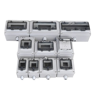 Modo all'aperto impermeabile di plastica 2 3 4 5 6 8 10 12 16 18 del contenitore di interruttore del commutatore di recinzione elettrica della parete IP67