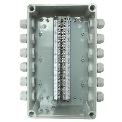 Scatola di giunzione elettrica del condotto di recinzione 250*150*200mm con i blocchetti terminali della ferrovia di baccano di UK2.5B