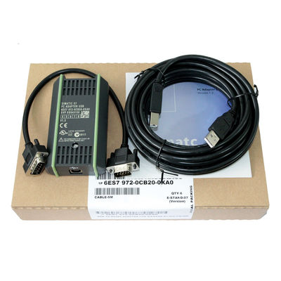 Cavo di programmazione 6ES7 972-0CB20-0XA0 PC/MPI+ USB/PPI+ dello SpA di S7-300 S7-400