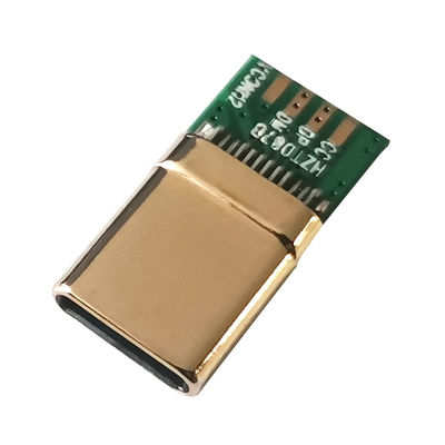 tipo palladio 100W di 6mm O.D USB 3,1 del cavo della tassa di C che addebita gli Smart Phone delle compresse dei computer portatili