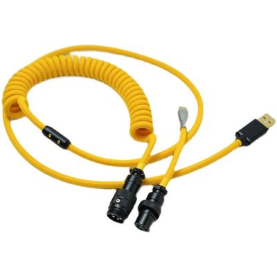 4 connettore circolare resistente della spina GX12 GX16 dell'incavo di aggancio di aviazione colorato perni dei pin 5