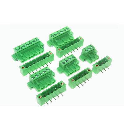 spina alimentabile Pin Header ad angolo retto dei blocchetti terminali della vite del PWB del passo di 5.08mm con la flangia