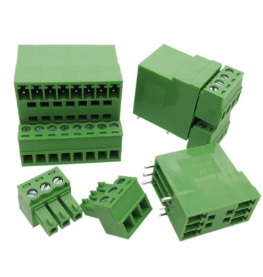 3.81mm Pitch connettori PCB a doppia fila a vite in fiocco in fiocco