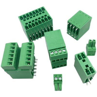 3.81mm Pitch connettori PCB a doppia fila a vite in fiocco in fiocco
