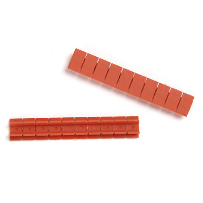 Della ferrovia di baccano di ZB6 UK2.5B UK5N blocchetto terminali il bianco arancio delle strisce in bianco del creatore