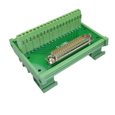 Bordo di sblocco del blocchetto di Pin Sing End Connectors Terminal del sottomarino 37 di DB37 D