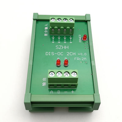 Convertitore del collettore aperto HTL 24v nei modi differenziali del segnale 2 di TTL 5v universali