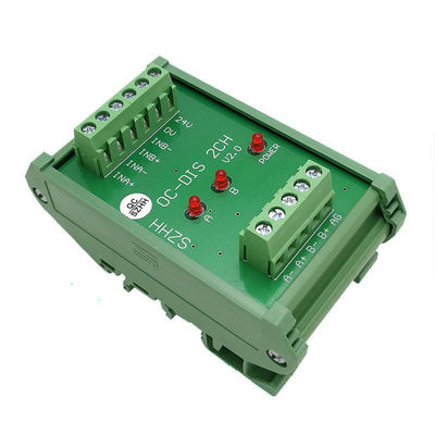 Convertitore del collettore aperto HTL 24v nei modi differenziali del segnale 2 di TTL 5v universali