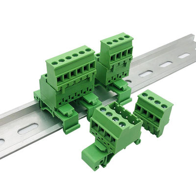 5.08mm/0,2&quot; ferrovia Pluggable di baccano dei blocchetti terminali della vite del passo che monta 300V 10A