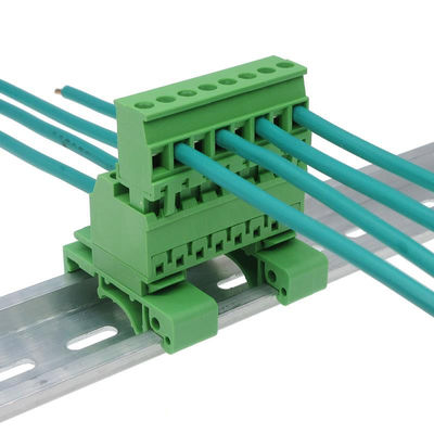 5.08mm/0,2&quot; ferrovia Pluggable di baccano dei blocchetti terminali della vite del passo che monta 300V 10A
