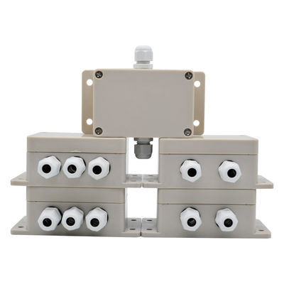 Scatola di giunzione impermeabile di distribuzione via cavo IP65 100*68*50mm con il montaggio della parete di modi dei blocchetti terminali 3