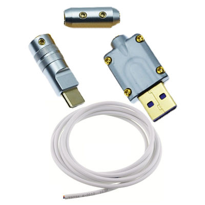 Tipo tastiera meccanica di USB 3,1 del corredo di DIY dei telefoni cellulari di Shell Data Charge Cable For della spina del connettore del metallo di C