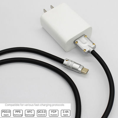 Tipo tastiera meccanica di USB 3,1 del corredo di DIY dei telefoni cellulari di Shell Data Charge Cable For della spina del connettore del metallo di C