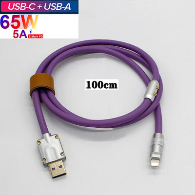 Tipo tastiera meccanica di USB 3,1 del corredo di DIY dei telefoni cellulari di Shell Data Charge Cable For della spina del connettore del metallo di C