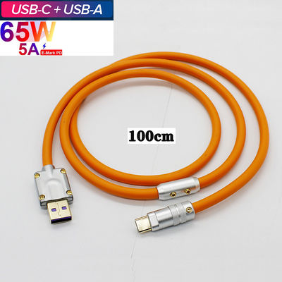 Tipo tastiera meccanica di USB 3,1 del corredo di DIY dei telefoni cellulari di Shell Data Charge Cable For della spina del connettore del metallo di C