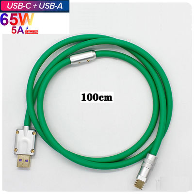 Tipo tastiera meccanica di USB 3,1 del corredo di DIY dei telefoni cellulari di Shell Data Charge Cable For della spina del connettore del metallo di C