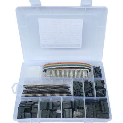 assortimento dei connettori di 1550pcs Du Pont 2.54mm con il corredo della pinza del piegatore dello strumento di piegatura