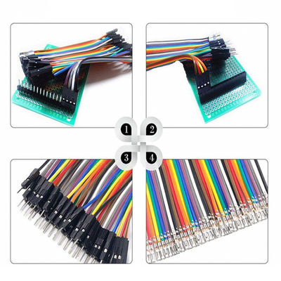 assortimento dei connettori di 1550pcs Du Pont 2.54mm con il corredo della pinza del piegatore dello strumento di piegatura