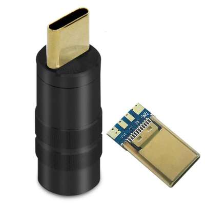 tipo palladio 100W di 6mm O.D USB 3,1 del cavo della tassa di C che addebita gli Smart Phone delle compresse dei computer portatili