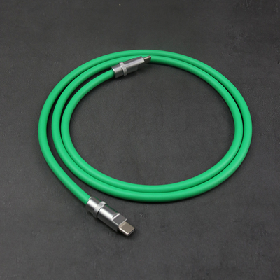 Tipo palladio 100W del corredo 6mm O.D USB-C 3,1 di DIY del cavo della tassa di C che addebita i telefoni delle compresse dei computer portatili