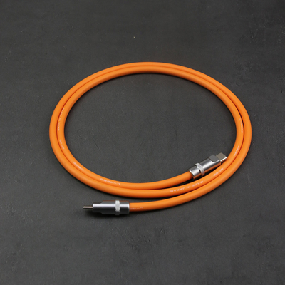 Tipo palladio 100W del corredo 6mm O.D USB-C 3,1 di DIY del cavo della tassa di C che addebita i telefoni delle compresse dei computer portatili