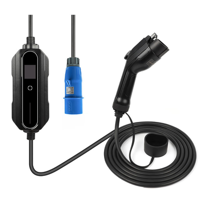 IEC di carico 62196-2 della scatola di amp 220V-240V CEE Plug Car Charger Switch del cavo 32 del veicolo elettrico