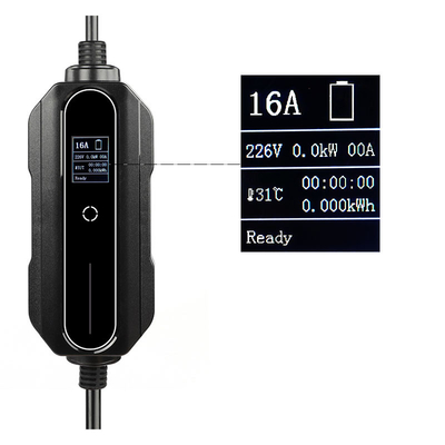 IEC di carico 62196-2 della scatola di amp 220V-240V CEE Plug Car Charger Switch del cavo 32 del veicolo elettrico