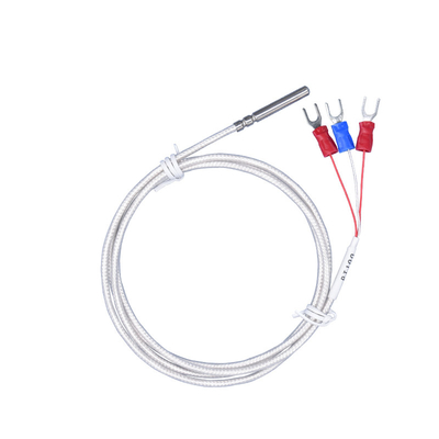 Metropolitana PT100 -50°C~200°C della sonda di acciaio inossidabile di Thermocouple Sensor Cable del regolatore di temperatura
