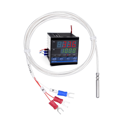 Metropolitana PT100 -50°C~200°C della sonda di acciaio inossidabile di Thermocouple Sensor Cable del regolatore di temperatura