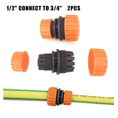 Pollice rapido di plastica degli accessori 1/2 dell'adattatore del tubo flessibile del connettore del rubinetto del tubo flessibile dell'acqua del giardino a 3/4 pollici