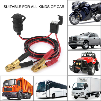 Sbocco di potere femminile dell'incavo dell'accendino del camion del motociclo dell'automobile con 5M Cable 12V 24V