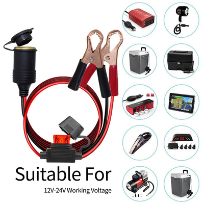 Sbocco di potere femminile dell'incavo dell'accendino del camion del motociclo dell'automobile con 5M Cable 12V 24V