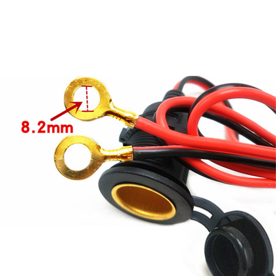 Sbocco di potere femminile dell'incavo dell'accendino del camion del motociclo dell'automobile con 5M Cable 12V 24V