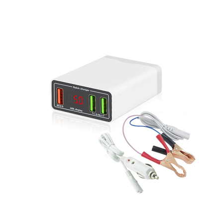 Convertitore di CC del camion del motociclo con la clip di batteria 12V 24V all'adattatore di potere del caricatore di 5V QC3.0 USB