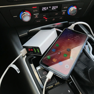 Convertitore di CC del camion del motociclo con la clip di batteria 12V 24V all'adattatore di potere del caricatore di 5V QC3.0 USB