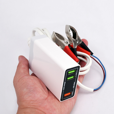 Convertitore di CC del camion del motociclo con la clip di batteria 12V 24V all'adattatore di potere del caricatore di 5V QC3.0 USB