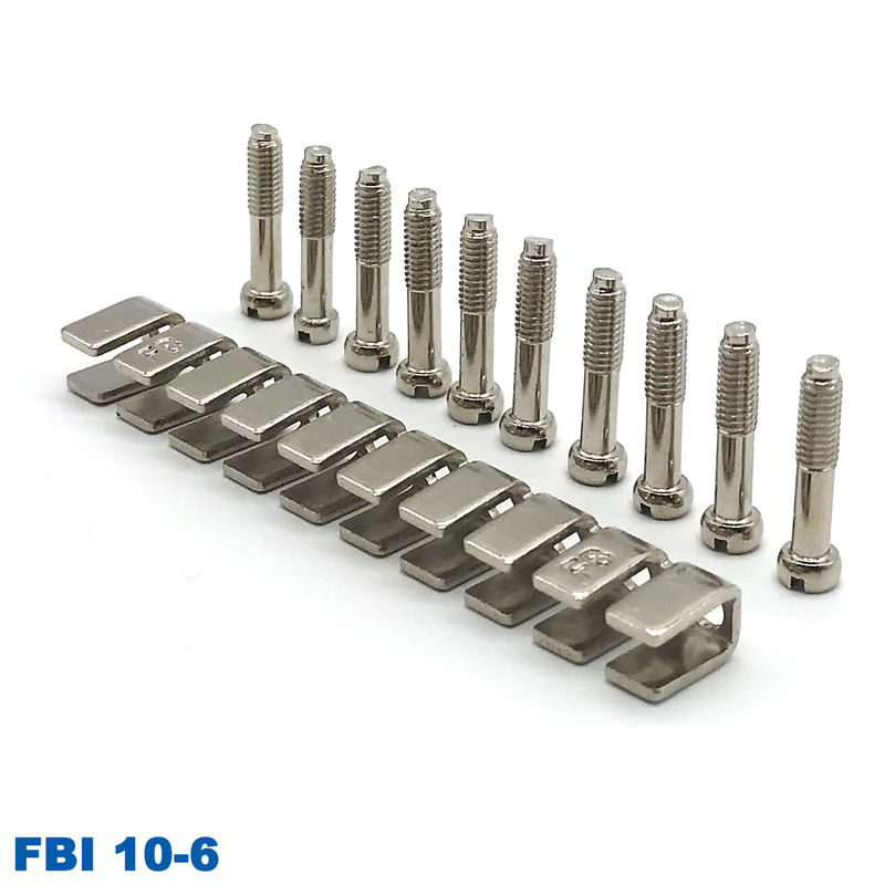 FBI concentrare 10-6 di Palo del saltatore 10 degli accessori dei blocchetti terminali della ferrovia di baccano di UK5N UKK5 UK2.5B