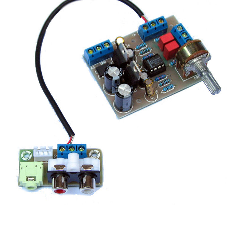 CC terminale del bordo 12-18V di sblocco del corredo 3.5mm RCA dell'amplificatore di Tone Board della preamplificazione NE5532