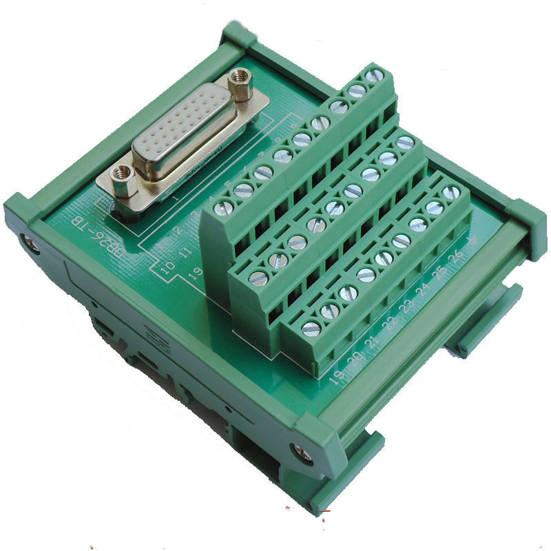 Bordo di sblocco del blocchetto di Pin Female Socket Connector Terminal del sottomarino 26 di HDP26 DB26 D