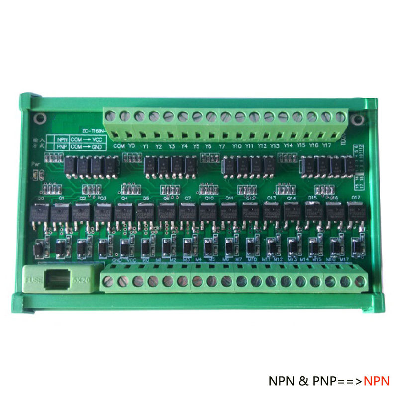 16 il segnale del bordo ZC16BN NPN del relè del modulo dell'amplificatore di potenza dello SpA di modi ha prodotto la CC 24V