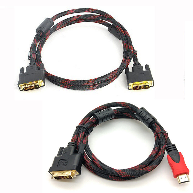HDMI al maschio pieno di sostegno di cavo di DVI 24+1 1080P HDMI all'adattatore ad alta velocità maschio Cabl di DVI-D