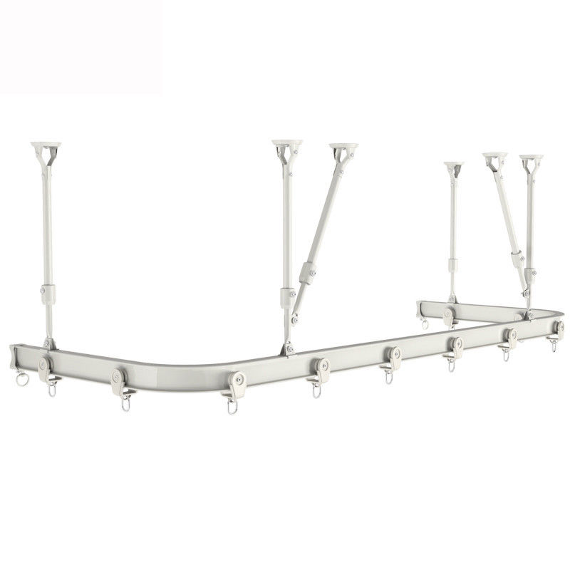 Bovindo di alluminio curvo resistente di Palo Rod Bendable Curtain Track Rail per il divisorio