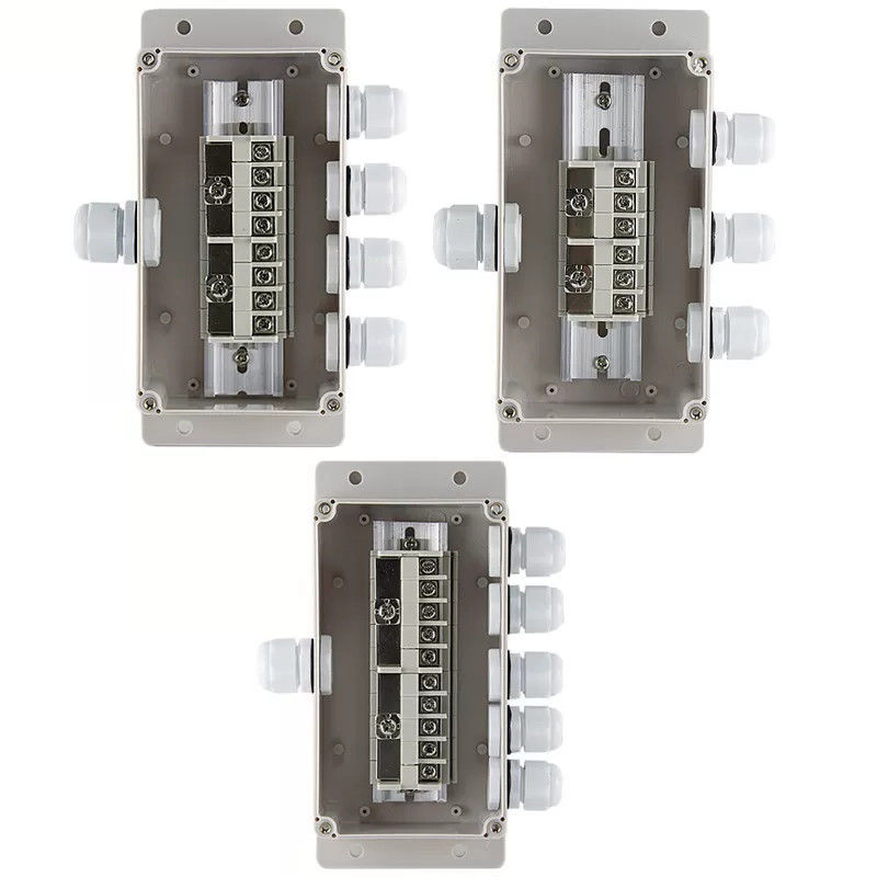 Supporto impermeabile della parete della scatola di giunzione di distribuzione via cavo 158*90*60mm con il corredo dell'Assemblea dei connettori
