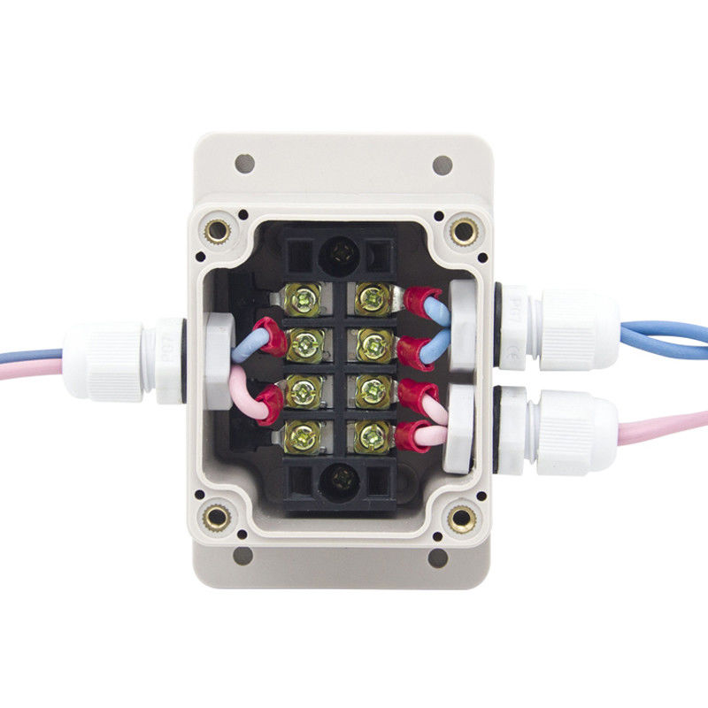 Recinzione elettrica che accende la scatola di giunzione del cavo 63*58*45mm con il supporto della parete dei connettori impermeabile