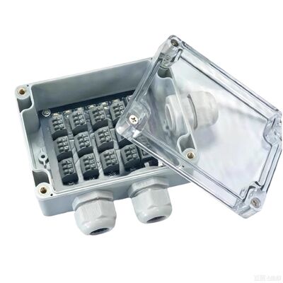 Modulo di distribuzione del segnale di ingresso del sensore PLC Blocchi terminali Box di giunzione 12 Arrays